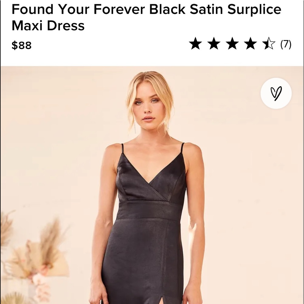 Black Lulus dress!